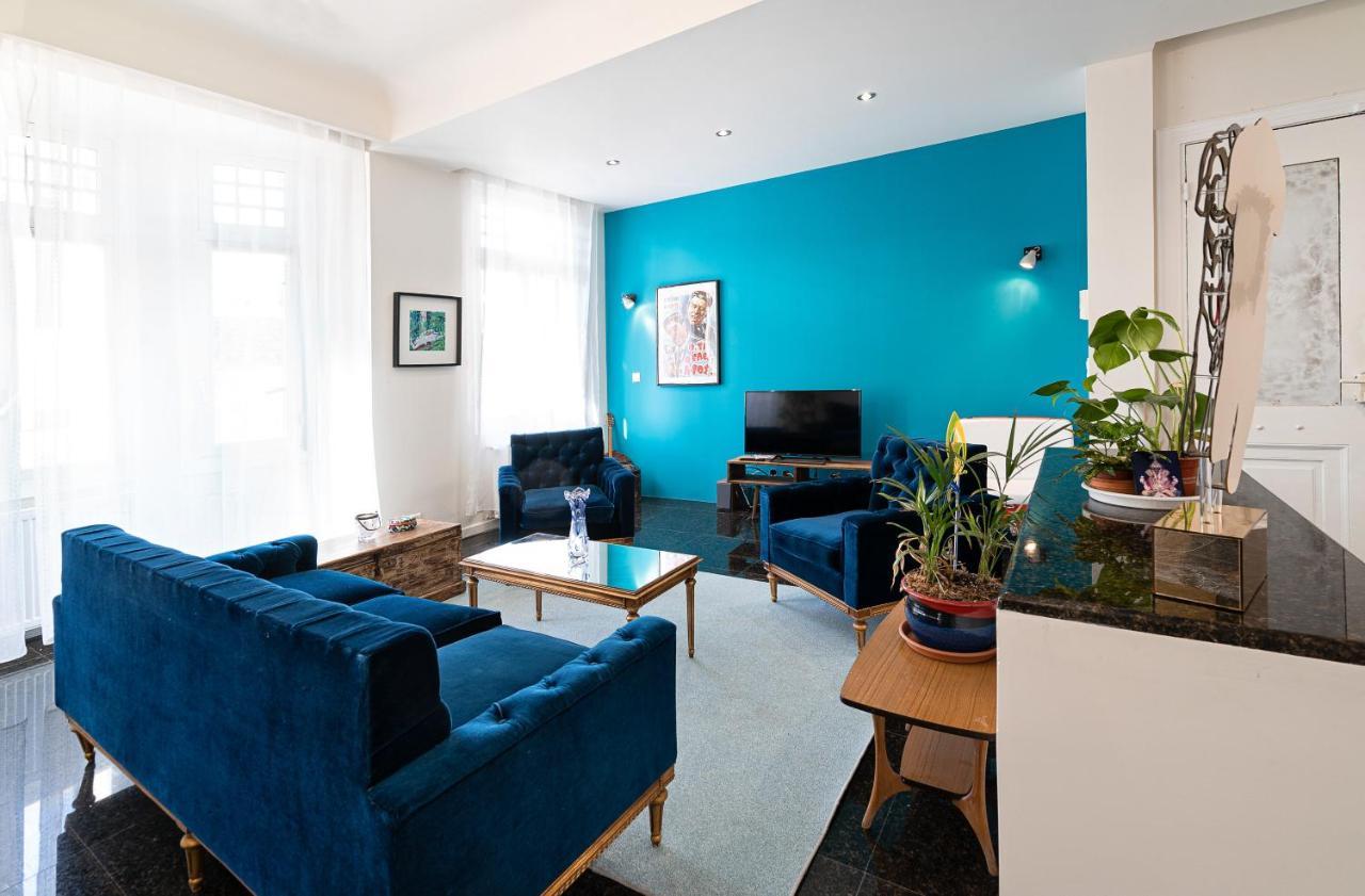 Spacious & Artistic Retro 2Bd Apt With Sauna Aten Exteriör bild