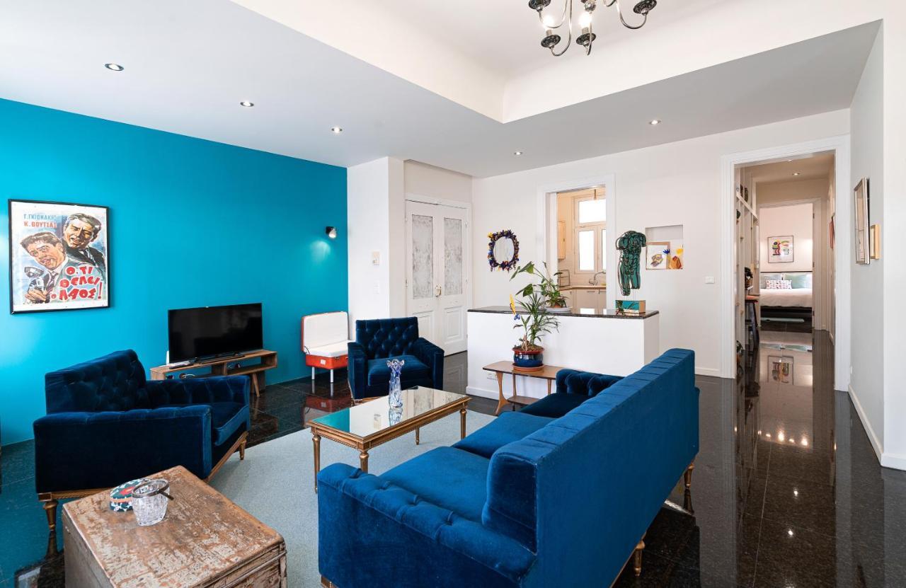 Spacious & Artistic Retro 2Bd Apt With Sauna Aten Exteriör bild